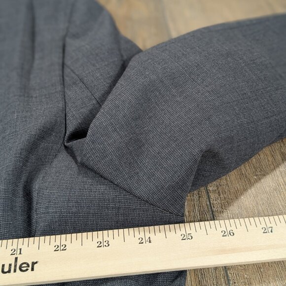 Michael Strahan Collection Blazer Sport Coat Mens 48L Gray Long Sleeve Button - Picture 10 of 12